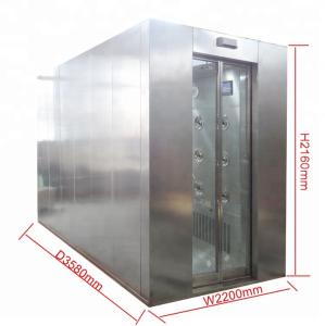 Quality Clean room interlock automatic air shower cleaning shower wholesale