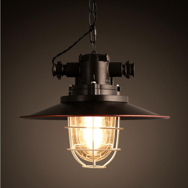 Retro kitchen island pendant light Cage Edison Loft Dining Room Cafe Bar Home