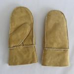 Real Sheepskin Customized Mitten Lambskin Gloves Winter Sheepskin mitten Gloves