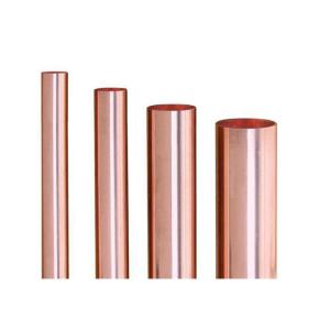 Quality C1200 Round Copper Pipe Tube C1220 Copper Finned Tube wholesale