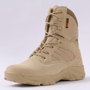Quality 39-46 Size Military Boots with Nylon Shoelace and Style wholesale