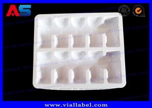 Quality Pharmacy White 60C PVC Blister Tray Of 10 2ml Vials pharmacy blister packaging wholesale