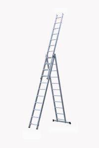 Quality Compact Design Aluminum Extension Ladder 3x11 Easily Carried And Store wholesale