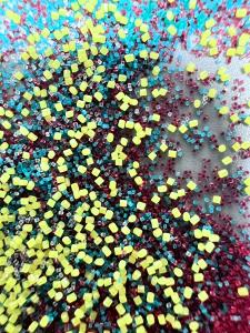 Quality 0.5*0.5mm Cylindrical Plastic Bead Blasting Polyamide Nylon wholesale