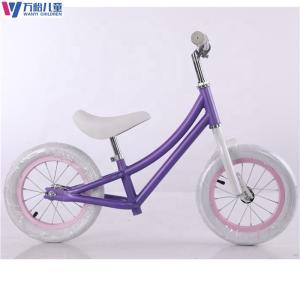 Quality Aluminum Plastic 2 Wheel Bicycle With No Pedals 12 Inch wholesale