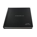 Classic Leather 11 x 14 Custom Flush Mount Album Books With Golden Words