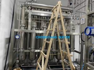 Quality Steam Multi Column Distillation Plant Industrial Distilled Water Machine wholesale