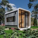 Innovative and High Performance Apple Cabin House for Your Prefabricated