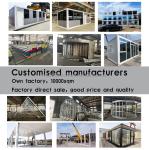 Aluminum Alloy Windows Modular Triangular Prefab House for Hotel Modern Design