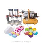 Technology Pneumatic Press Bath Salt Bomb Ball Making Machine for Desk Top Sale