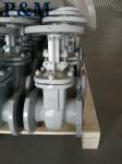 GOST standard PN16 cast steel gate valve