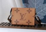 M47547 Wash Bag Monogram Carvas And Genunie Leather Luxury Chain Bag Make Up