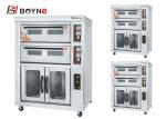 6.8w Stainless Steel Single Deck Electric Oven 6 Trays Proofer 920×700×1100