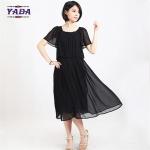 Short sleeve fashion women wome sexy summer beach dress chiffon dresses in cheap
