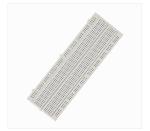 830 Tie Point White Electronic Solderless Breadboard