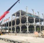 Bridges Stadiums Lightweight Metal Frame Structure Workshop Steel
