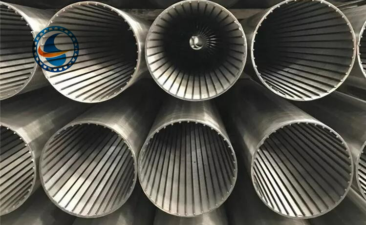 89mm Stainless Steel Vee Wire Filter Screen Customised For Liquid