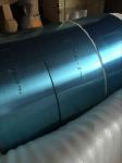 0.115MM Aluminum Foil Coating Blue / Gloden , Alloy 8011 , 1100 , 1030B