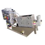 Sludge Thickening Dewatering Screw Press Machine For Integrated Wastewater