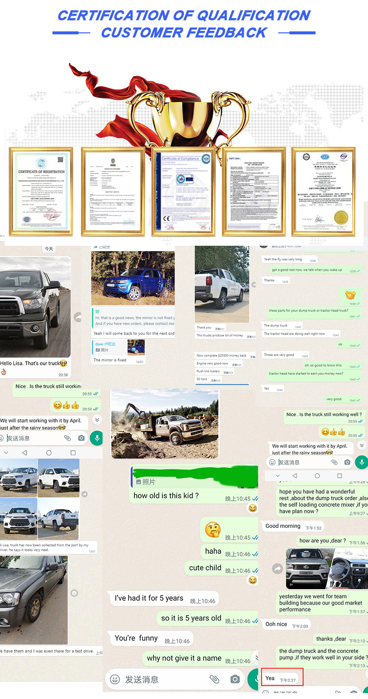 Dongfeng Rich 6 High Speed and Long Range 4WD Electric Pickup Truck for 5 Passengers