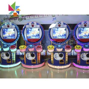 Quality Doraemon Drum Game Arcade Ticket Dispenser Hardware Material For 2 Players wholesale