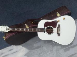 Quality 2018 New Chibson G160e Acoustic guitar alpine white John Lennon G160 electric acoustic guitar wholesale
