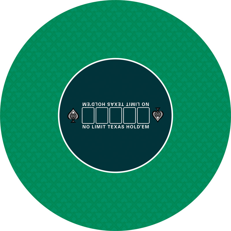 Minglu CPM-006  Manufacture of Rubber Round Casino Table mat