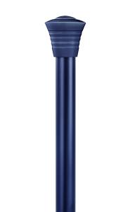 Quality Grey Color 1.8mm Thick Aluminum Curtain Rod 28mm Diameter Curtain Pole wholesale