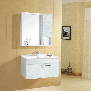 Quality Modern Alunimun Bathroom Vanity/ all aluminum bathroom cabinet/Mirror Cabinet /DB-8161A 800X450mm wholesale