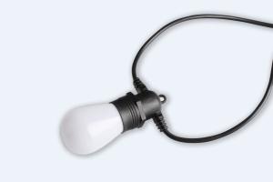 Quality Cafe Patio Bulb String Lights Waterproof IP65 FCC Certification wholesale