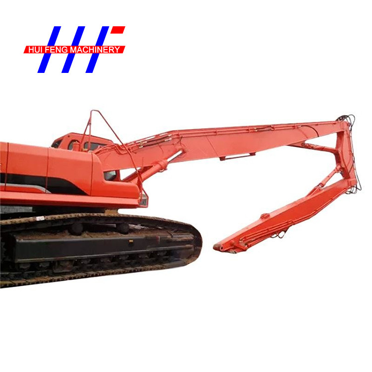 High Reach Demolition Excavator Long Arm Boom 28m Segment