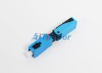 UPC Precision Ceramic Ferrule SC Fast Fiber Optic Connector for FTTH Drop Cable