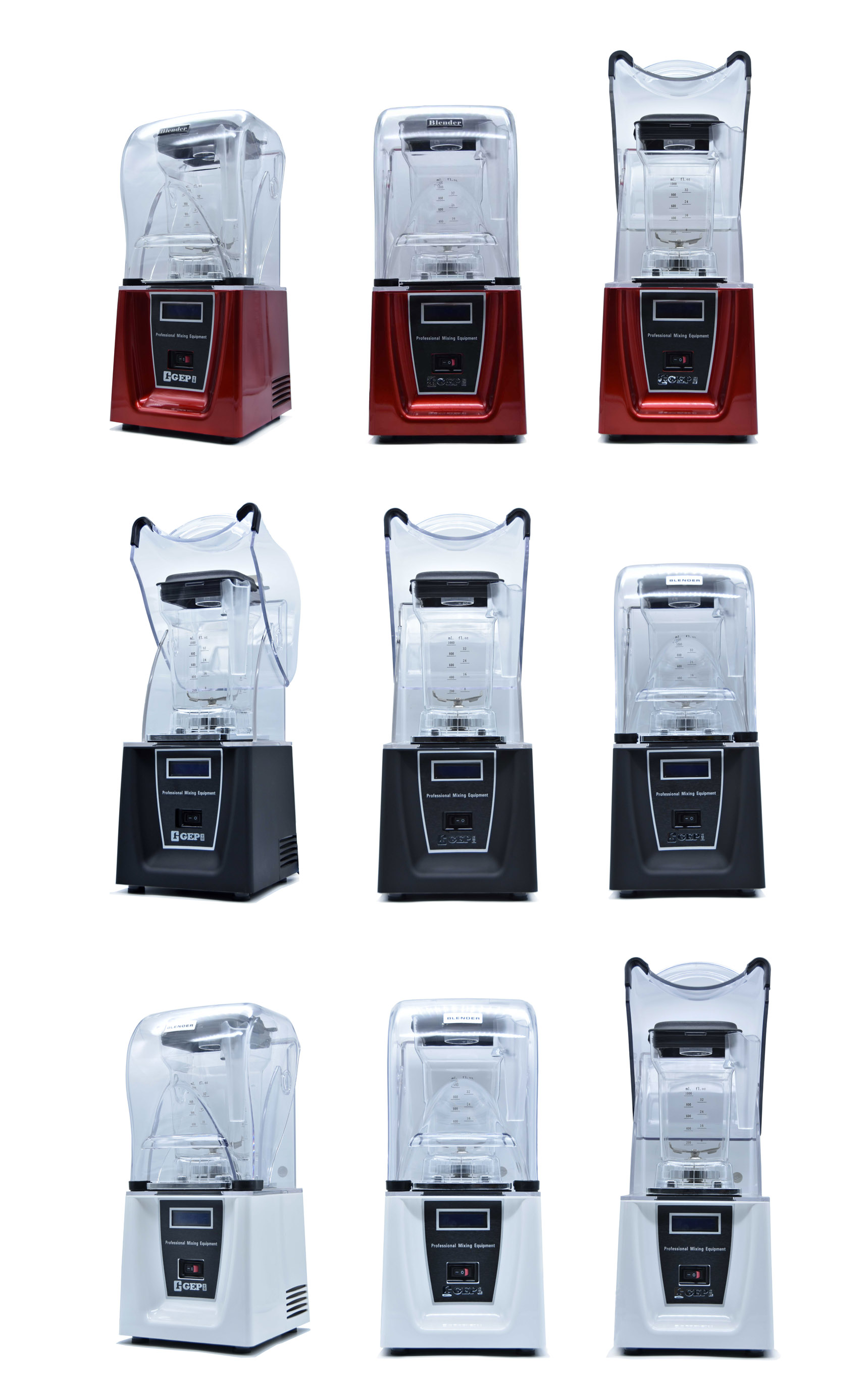 5-8 Cup Capacity Low-Noise Professional Design Kitchen Plastic Blender Joyshaker Bottle