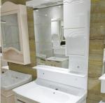 80 X48/cm PVC bathroom cabinet / wall cabinet / hung cabinet / white color for