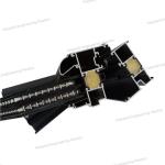 French Thermal Break Profile Aluminum System Windows Sound Heat Insulation