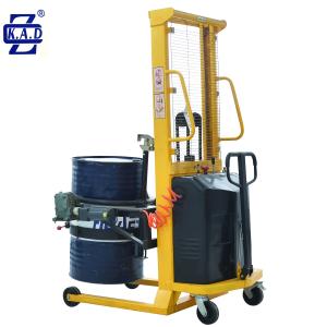 Quality DA450 1.5M Stainless Steel 350kg Hydraulic Drum Lifter Handler Tilter wholesale
