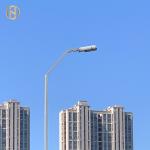 3-10mm Thickness Galvanized Light Pole 2% Dimension Tolerances