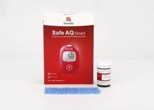 Quality Accuracy Result Blood Glucose Monitoring Kit With Individual Test Strips wholesale
