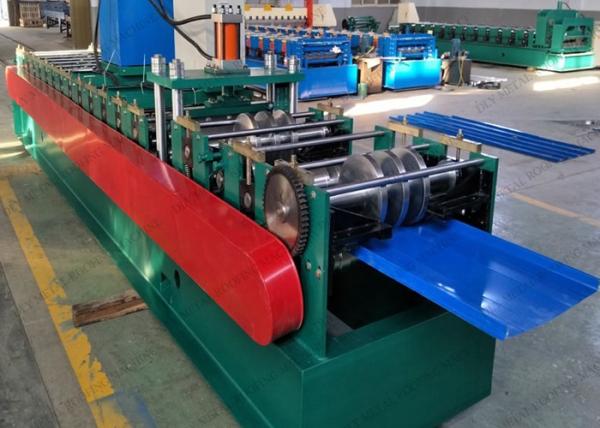 Automatic 480V Snap Lock Metal Roofing Machine 4.5T Standing Seam Roofing