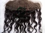 Malaysian virgin remy hair lace frontal 13''x4'' ,natural color natural wave 10'