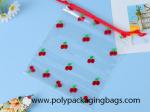 0.06mm Printed Transparent PE Drawstring Storage Bag