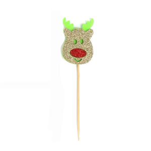 Quality Home Party Christmas Muffin Party Cupcake Toppe wholesale