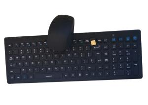 China 800DPI 2.4G IPC Cableless Industrial Keyboard Mouse on sale