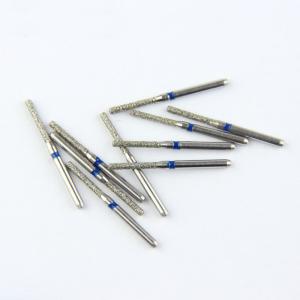 Quality SF Flat End Cylinder FG Diamond Burs High Speed Dental Bur Super Hard Diamond Grits wholesale
