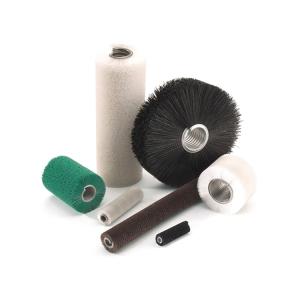 Quality Industrial Cleaning Coil Spiral Wound Roller Brushes wholesale