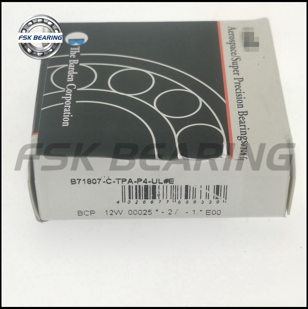 Without Seal B71807-C-TPA-P4-UL 71807CDGA Deep Groove Ball Bearing 35x47x7 mm P6 P5