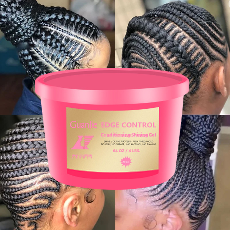 No Residue Braiding Jam Extra Hold Hair Shining Edge Control Strong Hold Wax Hair Edge Control Gel