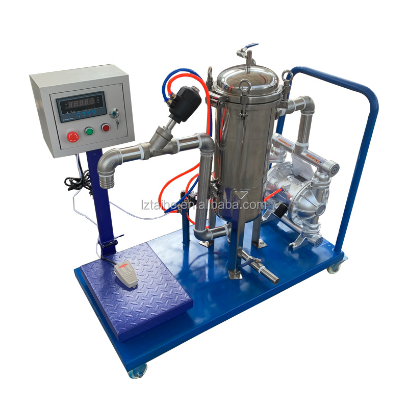 Pump Core Components Weighting Liquid Filling Machine for Paint Coating Latex Paint