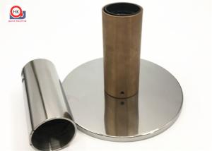 Quality Mirror Polish Surface Machined Plastic Parts , Turn Machining Wall Light Parts wholesale