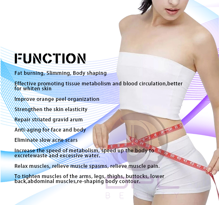 DPL Portable cavitation et radiofrquence 80 40K Cavitation Machine 6 in 1 Fat Removal Ultrasonic Cavitation Slimming Machine